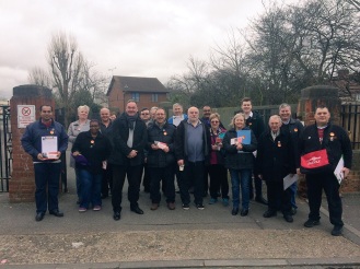 Out campaigning in Whalebone GE2015
